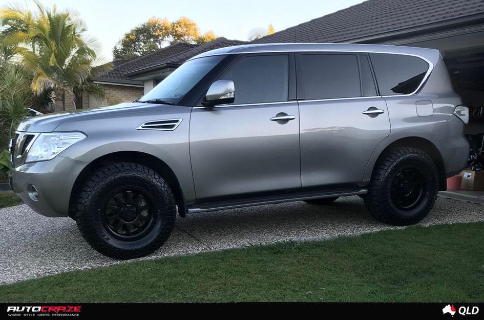 NISSAN PATROL HURRICANE SATIN BLACK